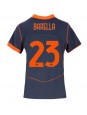 Billige Inter Milan Nicolo Barella #23 Tredjedrakt Dame 2025-26 Kortermet